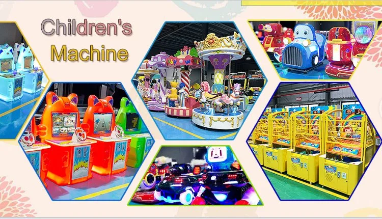 Happy Motorcycle Kids Video Games 3D Motor Kiddie Rides 3D Bike Game Machine