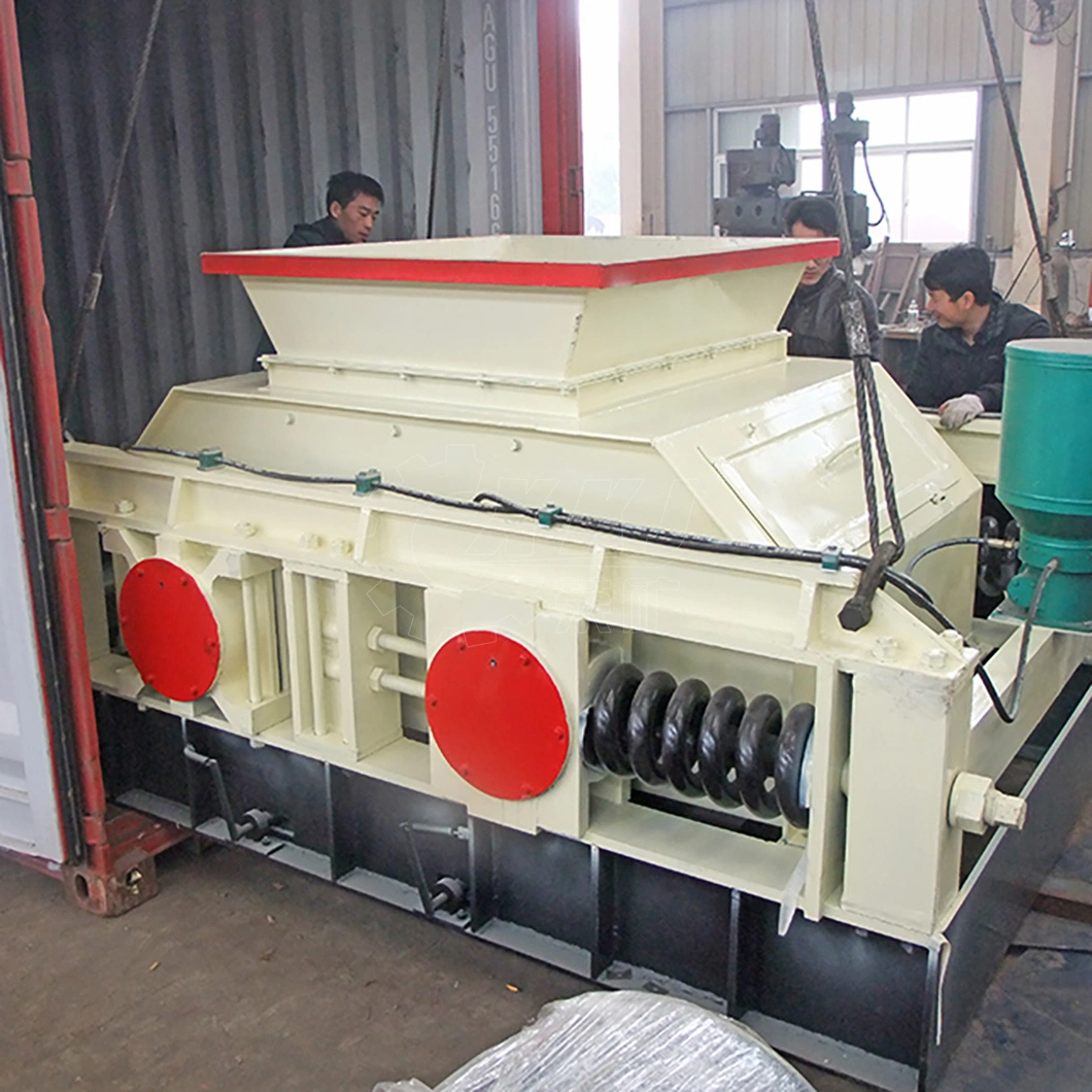 Roller Crusher Machine Factory Price Quartz Sand Heavy Double Tooth Roller Crusher Small Mini Lab Salt Coal Gold Rock Roller Crusher Machine Suppliers