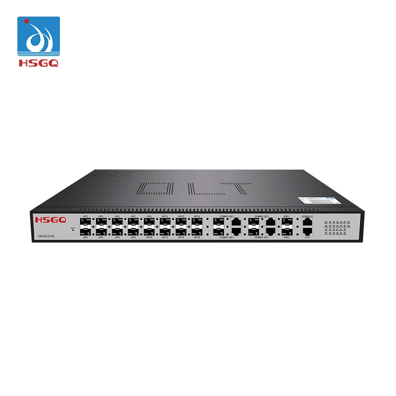 Optical Fiber Hsgq Gpon 16 Port Pon Olt Equipment FTTH