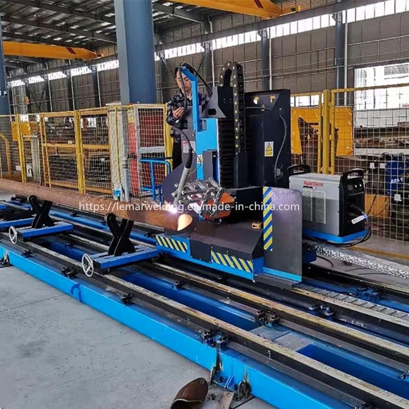 5 Axis CNC Pipe Automatic Flame Plasma Cutting and Profiling Machine