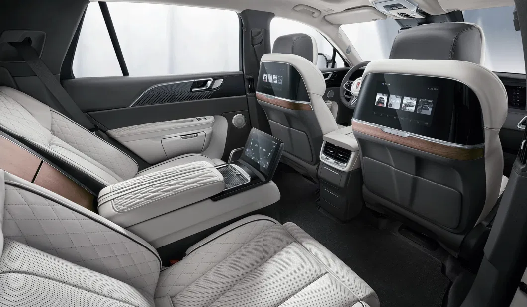 2023 New Hongqi E-HS9 6 Seats with Double Color and English Version EV Car SUV Range