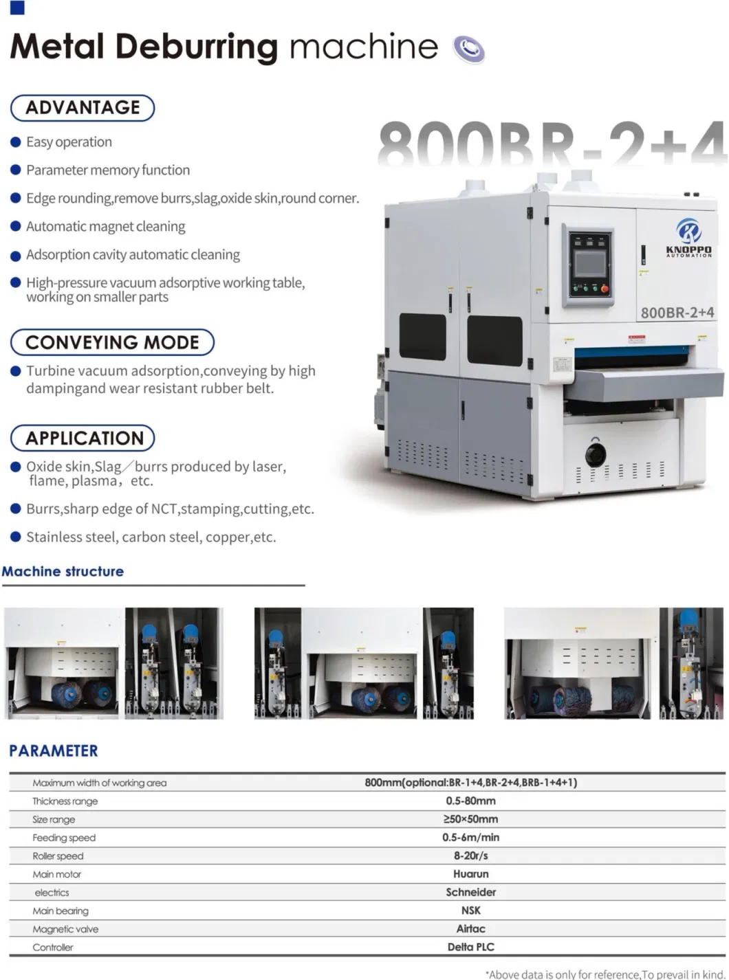 Cost Effective Surface Treatment Translation Magnetic Force Deburring Machinery for Metal Sheet