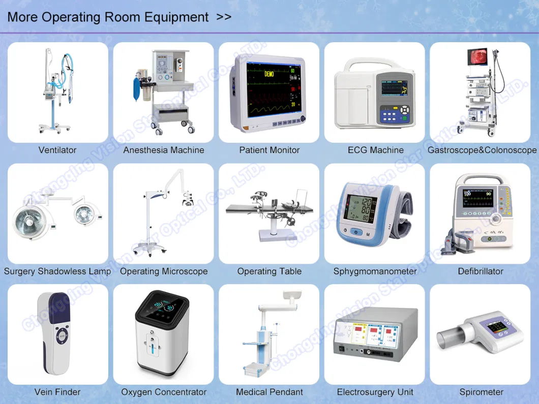 Oot1p Hospital Medical Orthopedics Equipment Surgical Operation Table Examination Bed Adjustable Electric Operating Bed