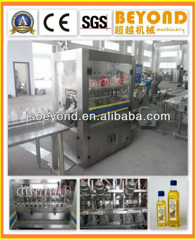 Fully Automatic Cooking Oil Bottle Filling Machine