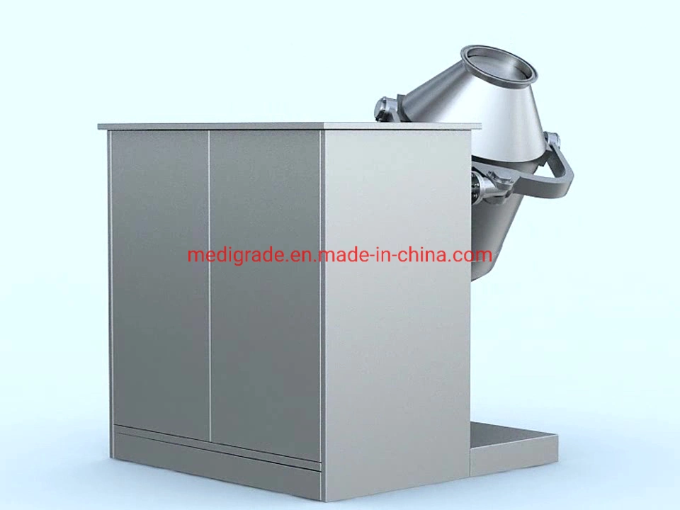 Pharma Pharmaceutical Lab Laboratory Rotating Powder Blending Machine