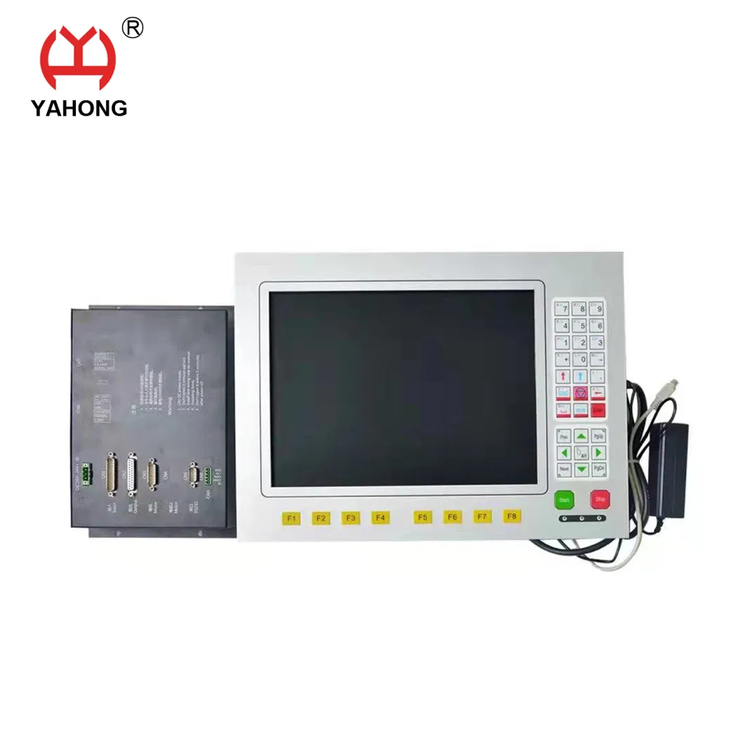 F2500A CNC Parts Plasma Flame Cutting Machine Controller 17 Inch Screen