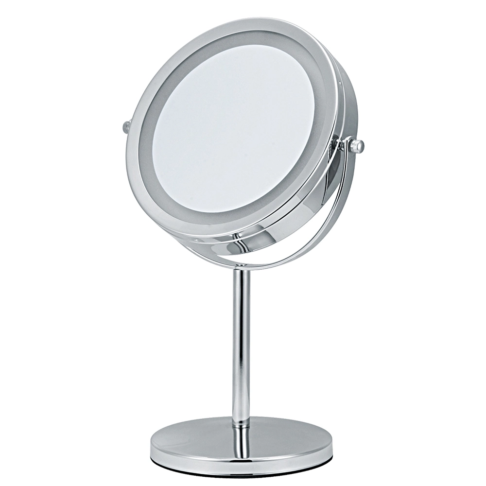 Makeup Dressing Table Double Sides Round LED Vanity Makeup Mirror with Lights