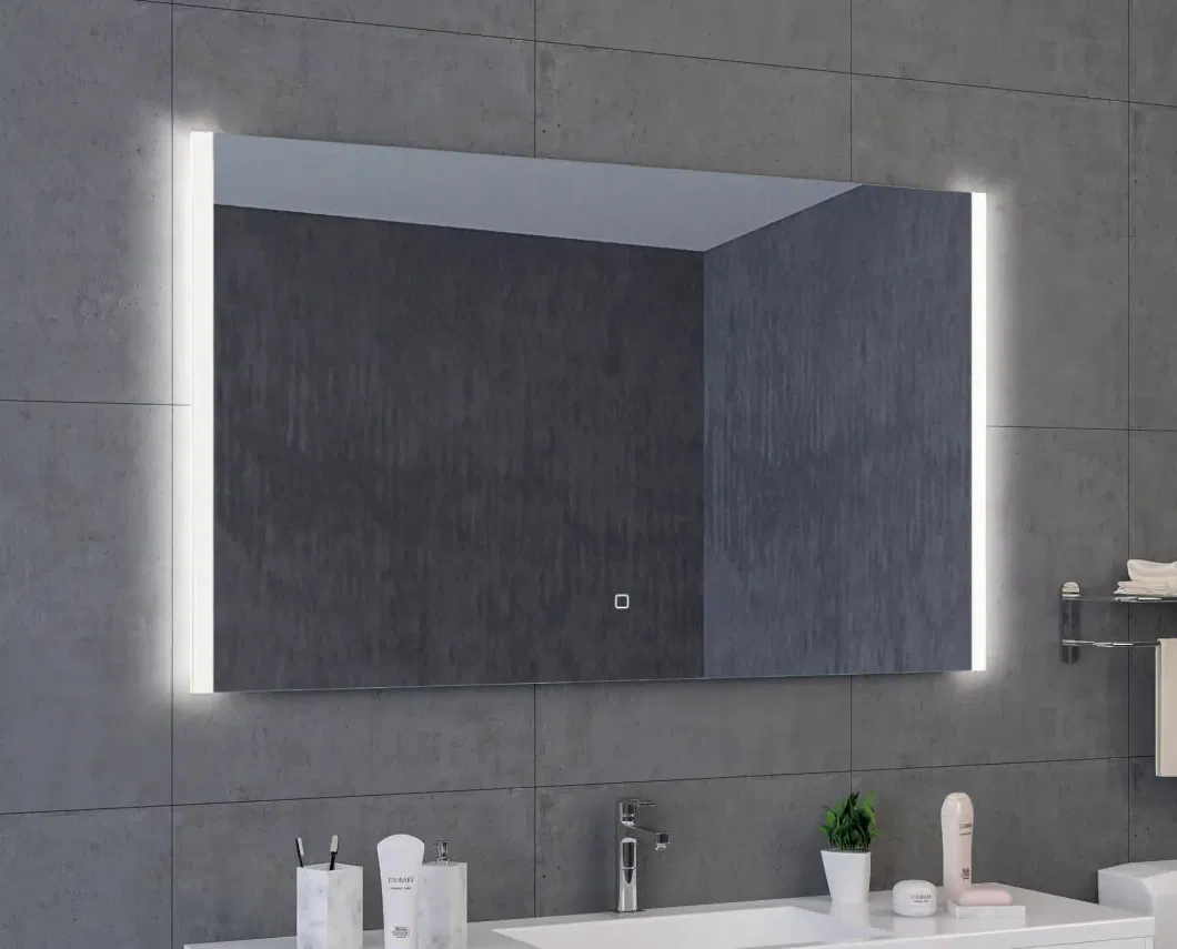 Hot Sale Hotel Design Wholesale LED Bathroom Manufacturer Vanity Dressing Mirror LED Illuminated Smart Lighted Mirror