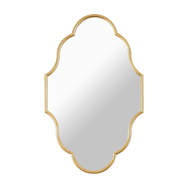 French Mirror Smart Bathroom Mirror LED Makeup Mirror Wall Hanging Simple Art Living Room Defogging Mirror