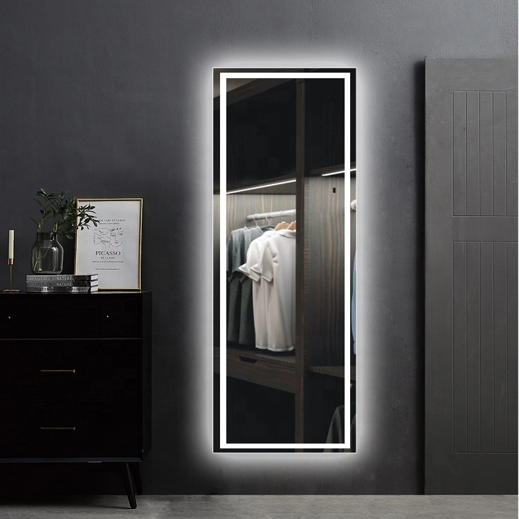 Full Length Large LED Wall Mirror Smart Living Room Furniture Mirror China Factory