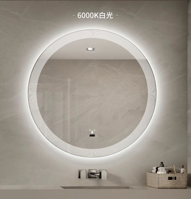 Factory Wall Home Decor Decoration Furniture Make up Smart Vanity Bathroom Lighted Illuminated Backlit LED Mirror with Lights Defogger Bluetooth