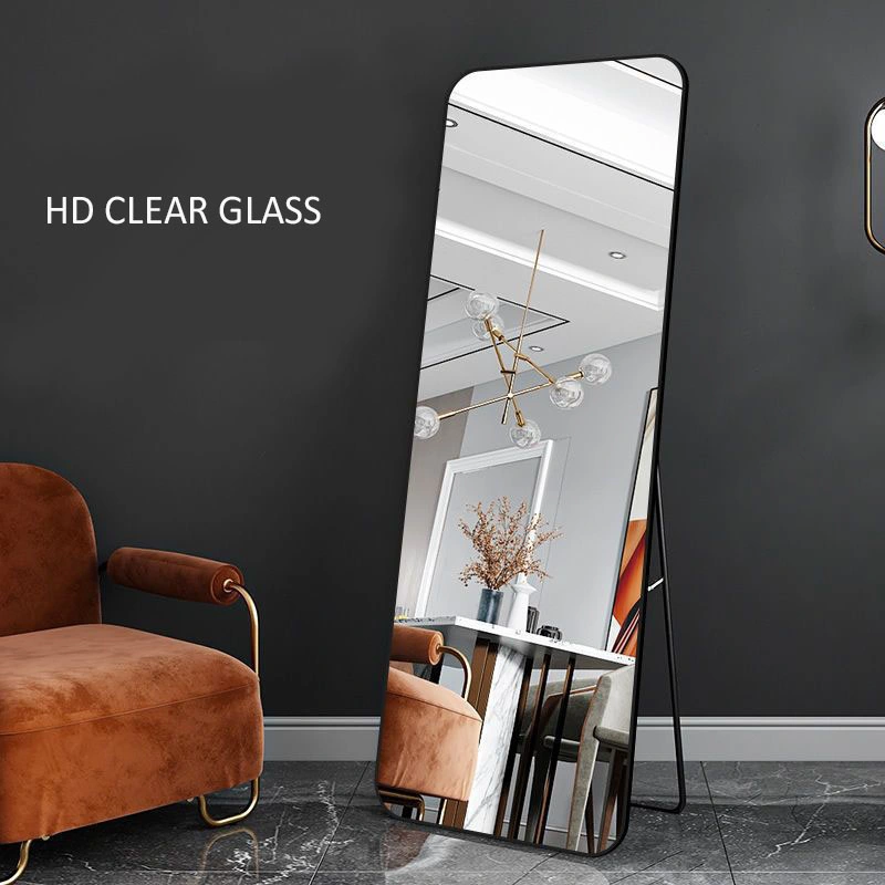 Popular Vanity Cheval Mirror Free Standing Full Length Floor Dressing Mirror Adjustable Bedroom Furniture Framed Floor Mirror