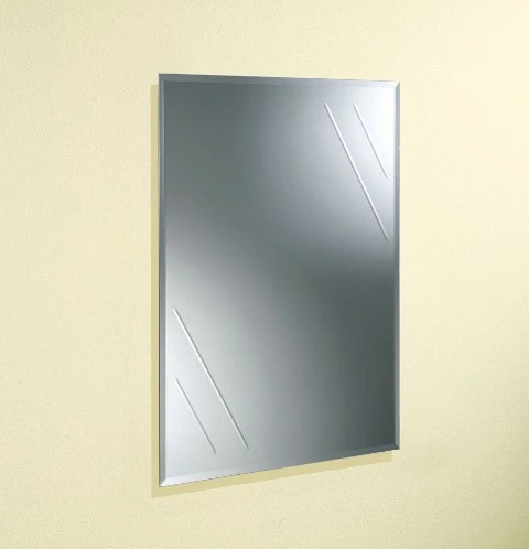 Round Frameless Mirror, Frameless Mirror for Bathroom