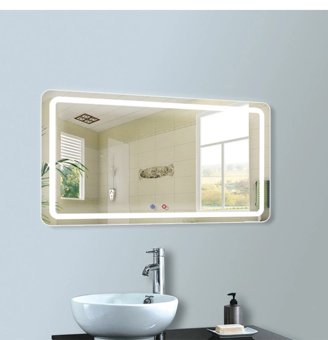 Best Selling Product New Arrival Black Round Hotel Bathroom Mirror