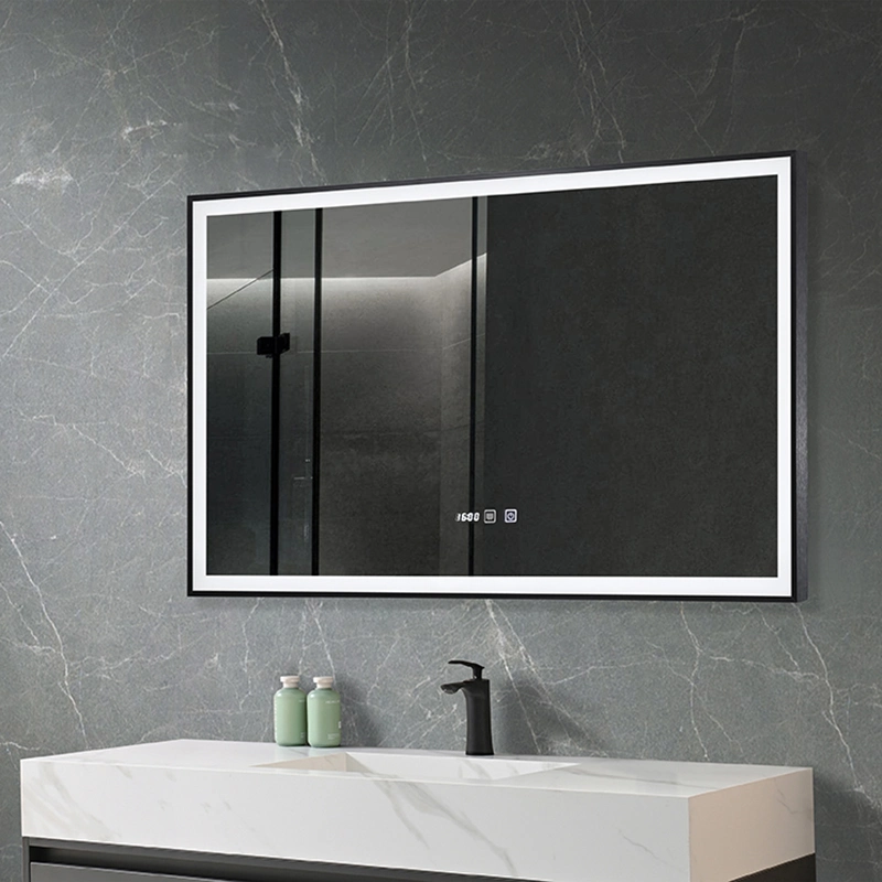 Rectangular Frameless Floor Mirrors Full Body Length Large Size LED Mirror Bedroom Dressing Mirror Design