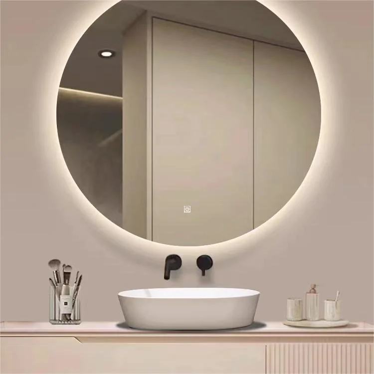 Wholesale Hotel Home Touch Screen Mirror with TV Android 11 LED Bath Gym Magic Smart Mirror IP65 Waterproof Bathroom Mirror