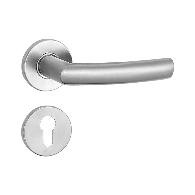 Zinc-Alloy Eye Door Handle Chrome-Plated S-Shaped Anticorrosive Bathroom Handle