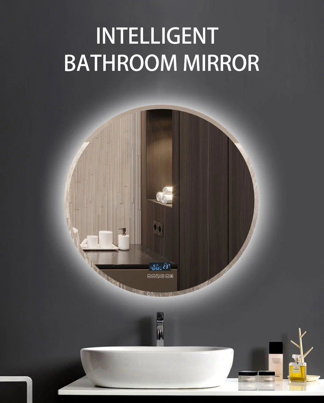 Factory Wholesale Standing Mirror Luxury Large Floor Mirror Square Round Full Length Mirror for Bridal Shop