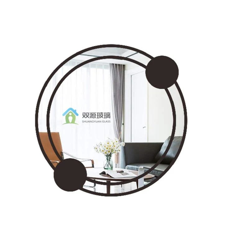 Wholesale Large Custom Furniture Standing Framed Window Pane Leaning Full Length Metal Window Mirror