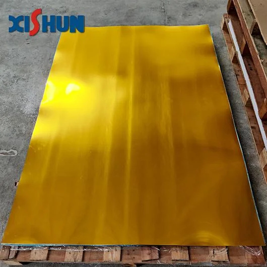 Xishun Gold Mirror Acrylic Sheet Round Acrylic Mirror 1000X2000mm