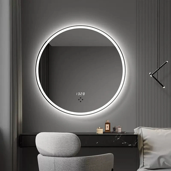 Rectangular Frameless Floor Mirrors Full Body Length Large Size LED Mirror Bedroom Dressing Mirror Design