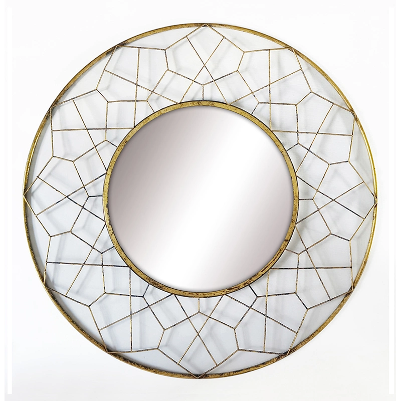 Large Wall Mirror Frame for Home Decoration Wall Hanging Round Mirror in Bathroom &amp; Bedroom Decoration