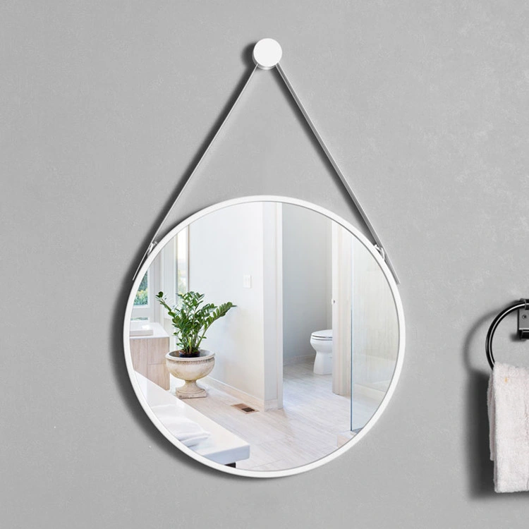 Factory Black Golden White Rimmed Wall Decorative Bathroom Glass Frame Mirror