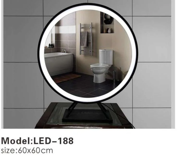 Frameless LED Backlit Touch Wall Smart Touch Screen Bathroom Mirror