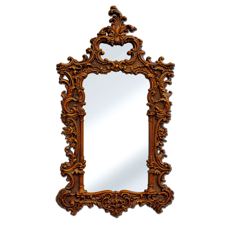 Wooden Photo Frame European Gold Picture Moulding Decorative Mirror