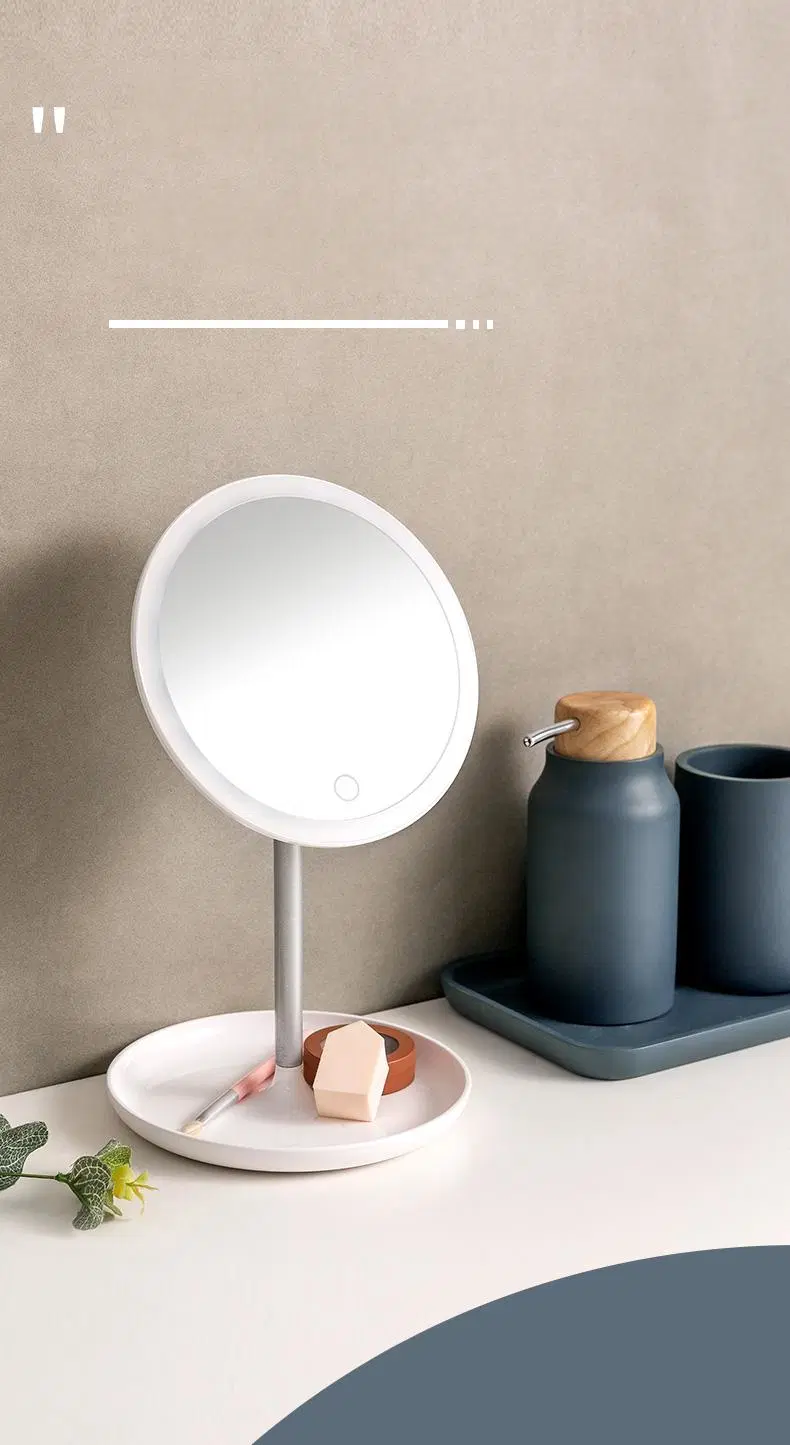 Hot Sale Round Shape LED Touch Makeup Mirror