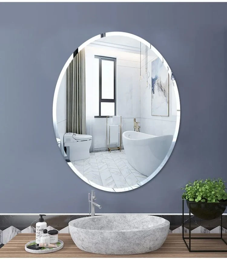 New Large Gold Round Shape Aluminum Alloy Frame Decorative Wall Mirrors