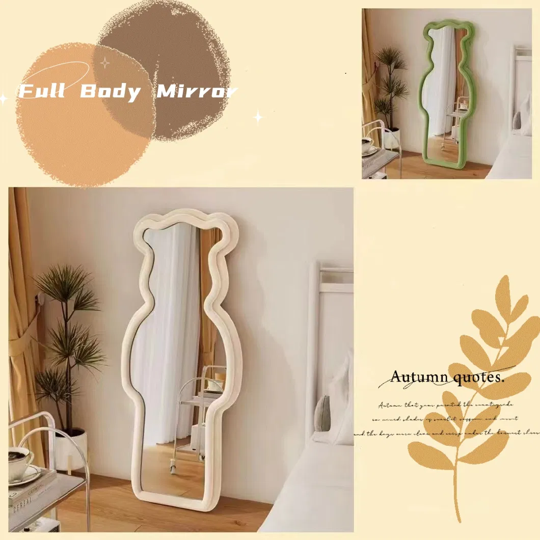 Sweet Modern Simple Art Style Wearing Full Body Mirror