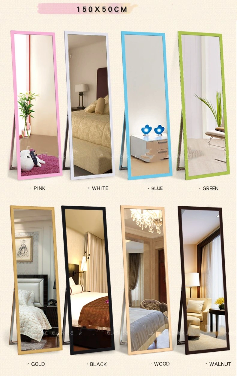 Top Sales Plastic Changing Mirror Full Body Floor Mirror Bedroom Clothing Store