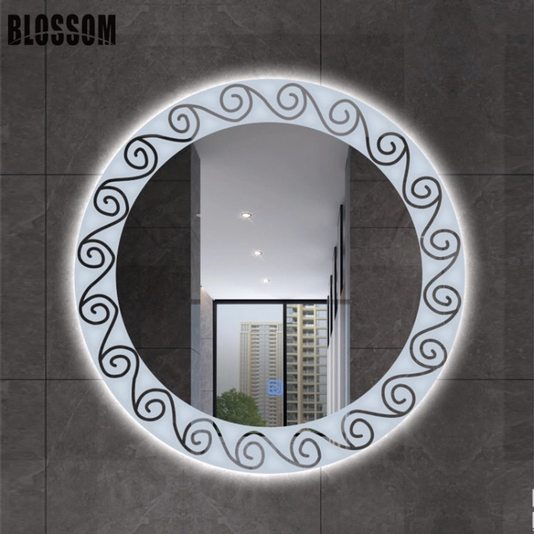 Round Decorative Mirror Creative Style Wall Mirror Decoration