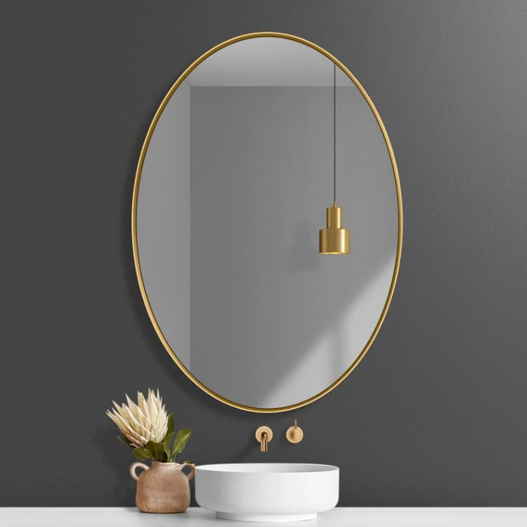 Environmental Mirror Explosion-Proof Full Body Metal Frame Wall Mirror Full Length Floor Bathroom Mirror