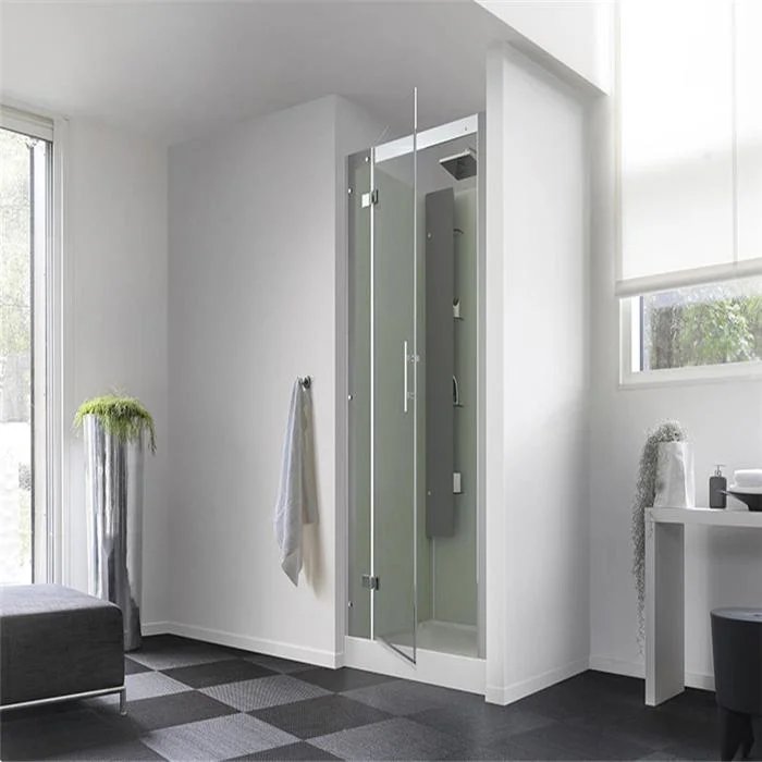 Bathroom Shower Cabin Prefab Tempered Glass Sliding Shower Room