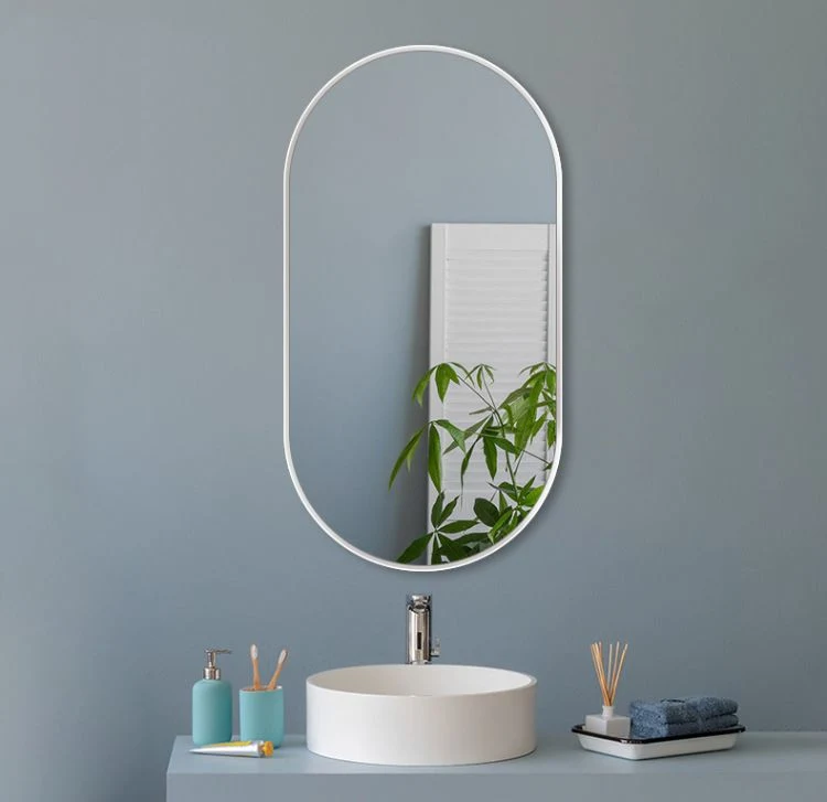 Environmental Mirror Explosion-Proof Full Body Metal Frame Wall Mirror Full Length Floor Bathroom Mirror