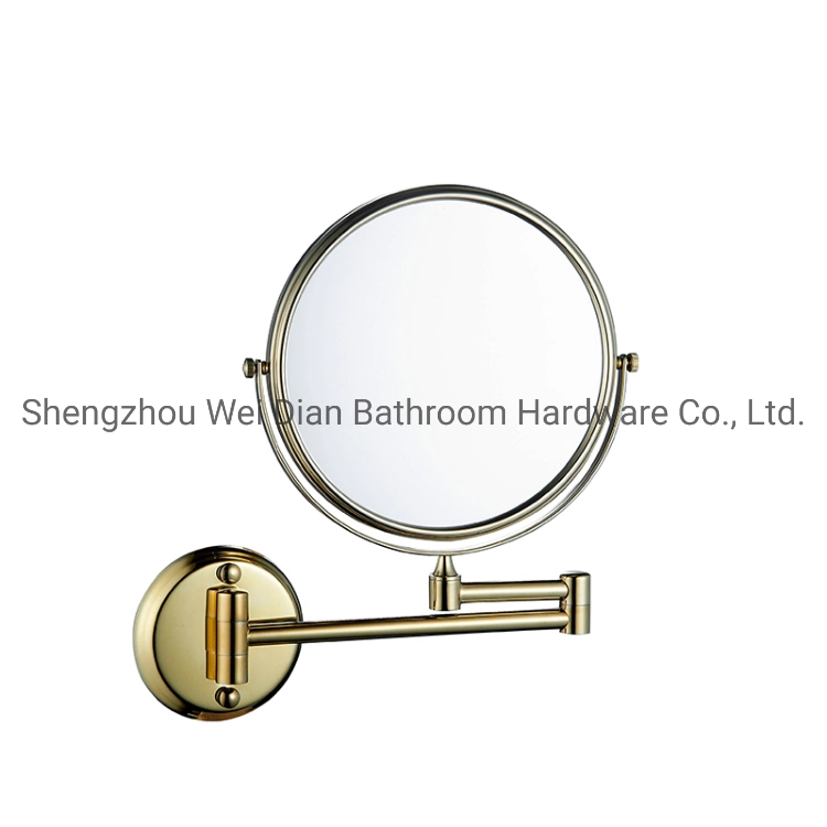 Wall Mounted Gold Make up Mirror