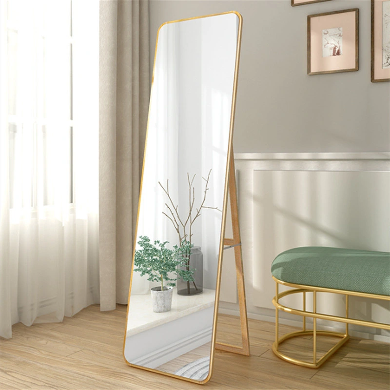 Floor Dressing Mirror Solid Wood Dressing Mirror 0448