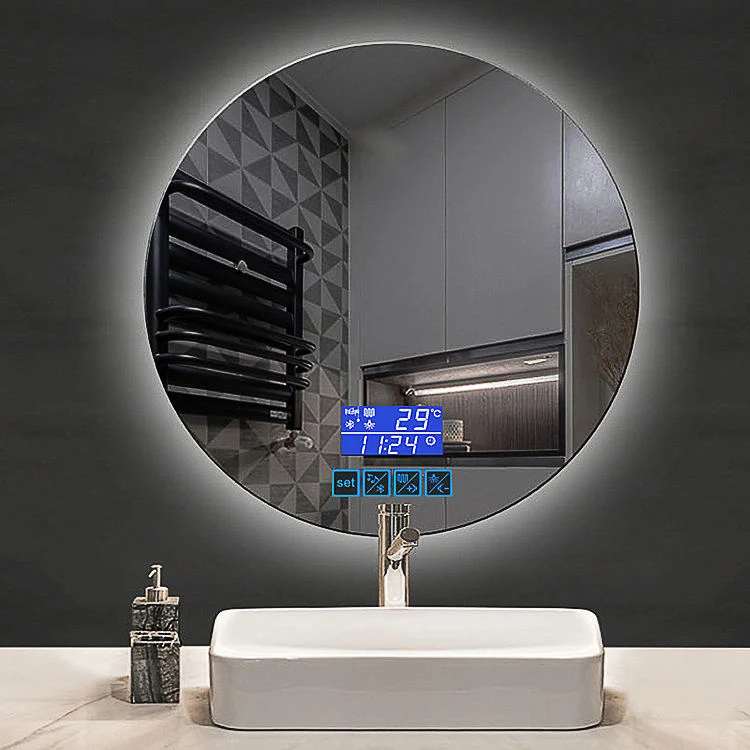 Wholesale Price Huge Rectangular LED Light Mirror Hotel Mirrors with Bluetooth Speaker