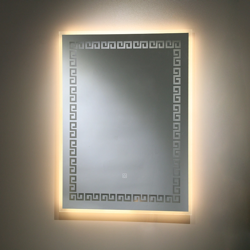 High Quality Home Furniture Smart Glass Vanity Furniture LED Bathroom Wall Mirror with Lights