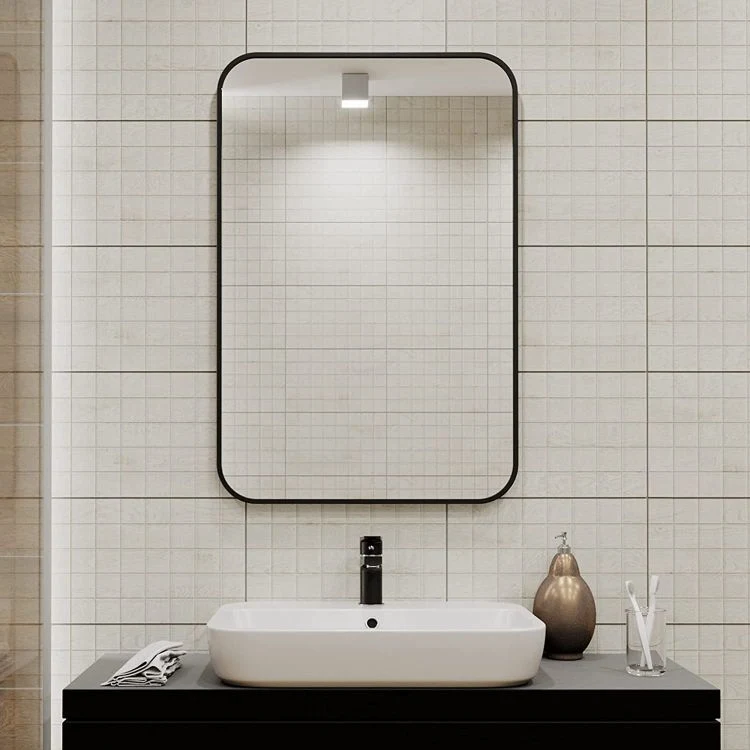 64&quot; X 21&quot; Aluminum Alloy Frame Floor Mirror with Stand Full Length Mirror Larger Bathroom Mirror Free Standing