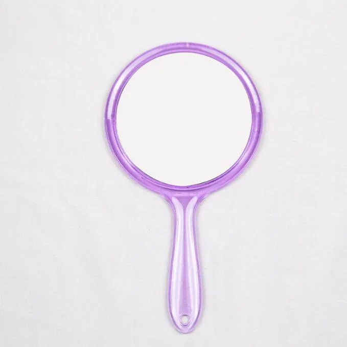 Big Size Double Side Round Shape Hand Mirror Cosmetic Makeup Handheld Mirror