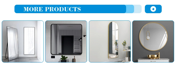 Large Arch Window Pane Wall Mirror Full Floor Full Length Dressing Mirror with Black Iron Frame