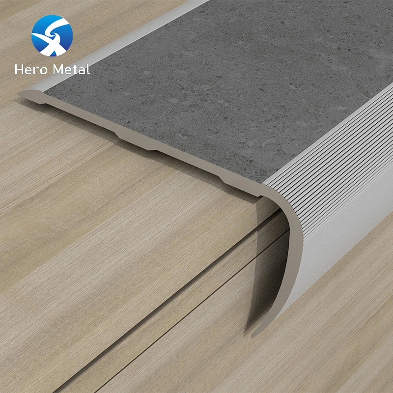 Carborundum Stair Nosing Strips Stair Nose Trim for Tile Laminate Flooring Strip