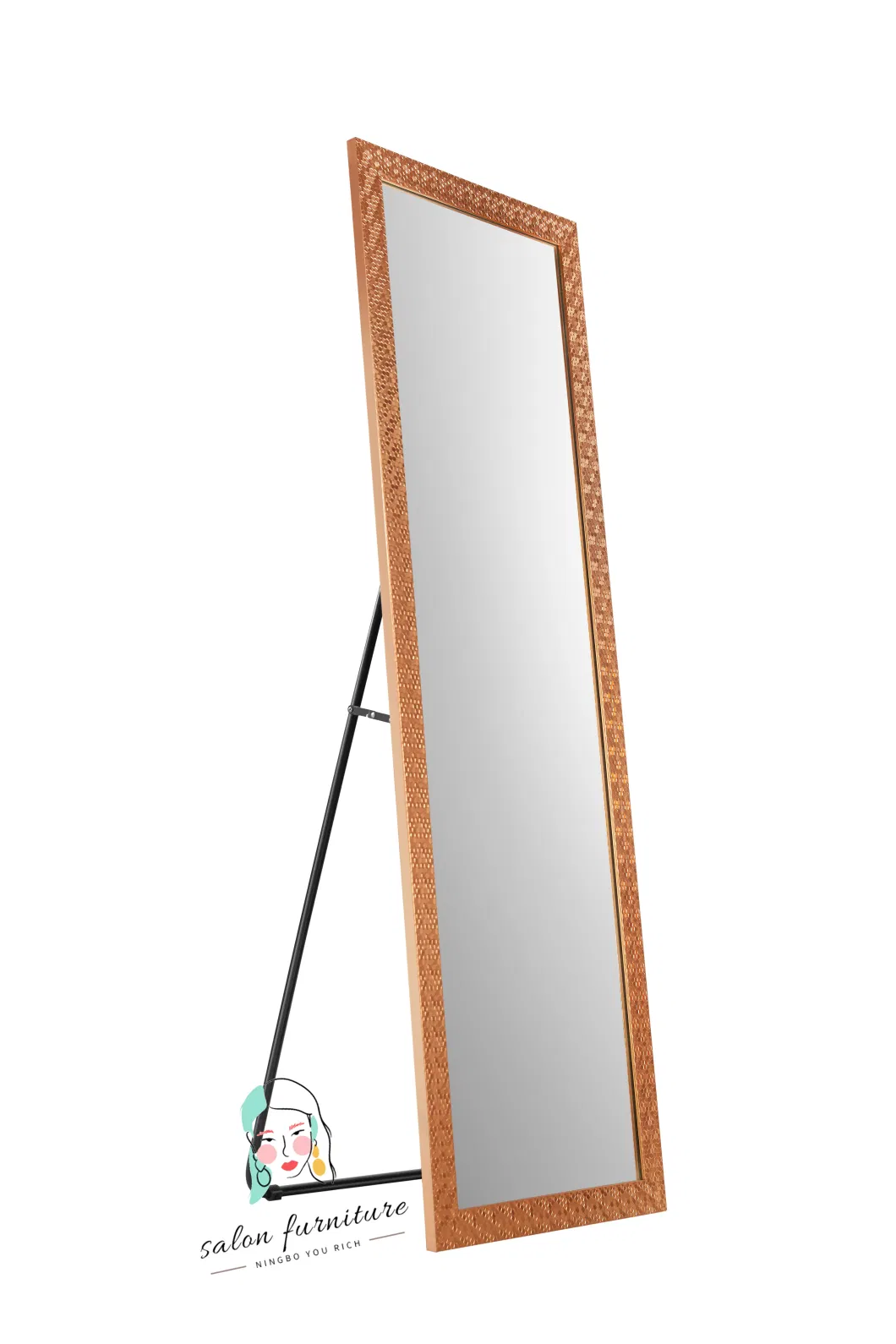 Full Length Floor Mirror Dressing Mirror with Standing Holder Hanging or Leaning