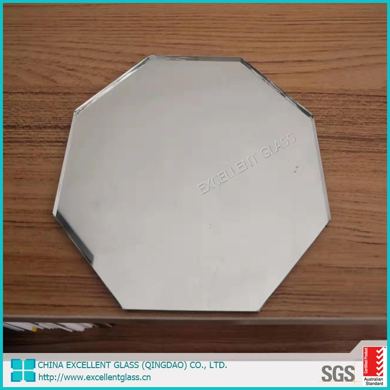 3mm/4mm/5mm /6mm Silver Mirror /Frameless Mirror / Round Mirror / Bathroom Mirror /Edge Polished Mirror 4mm Copper Free Silver Mirror Exposy Paint Wall Mirror