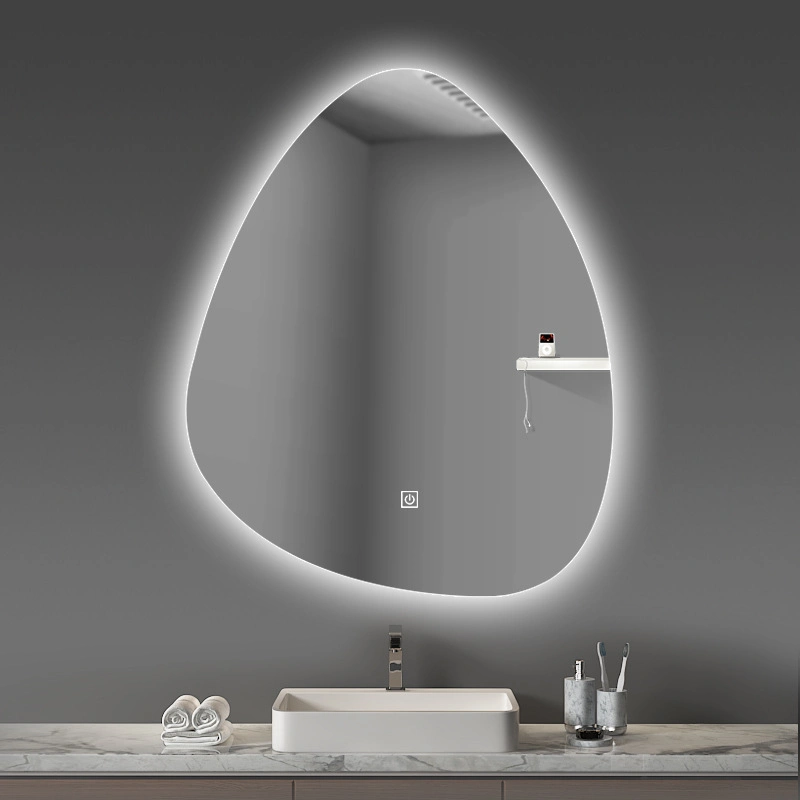 Certificated Full 5mm Special-Shaped/Heteroideus LED Touch Mirror/LED Mirror/Smart Mirror Bathroom