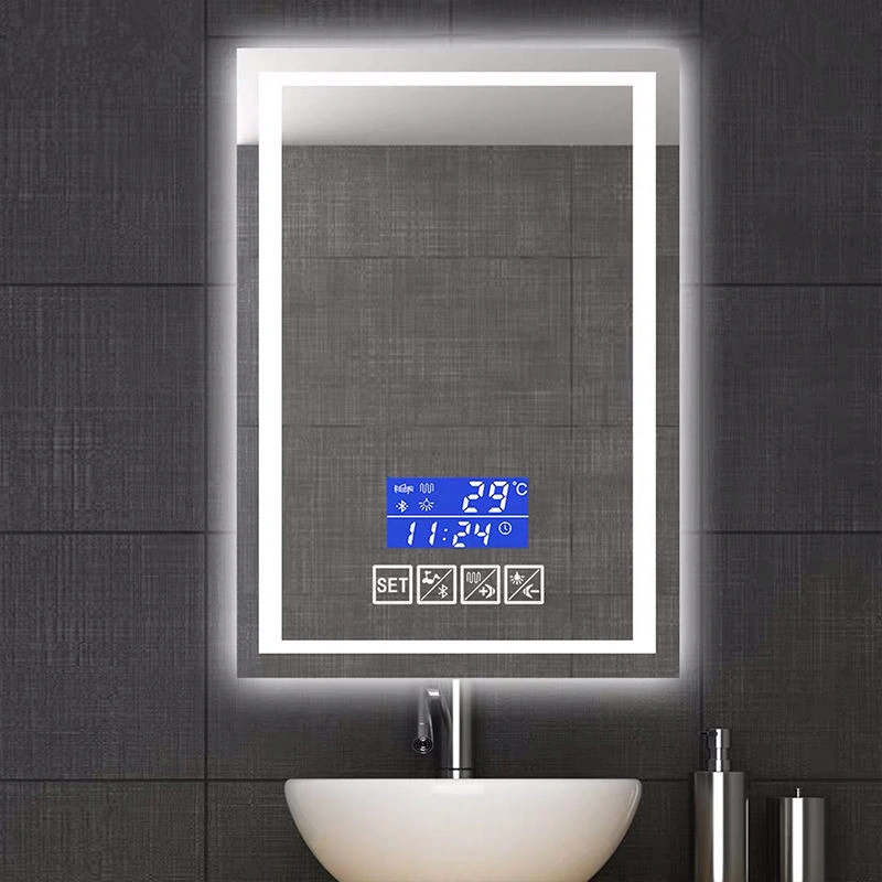 Smart LED Bathroom Fog Free Vanity Arched Mirror