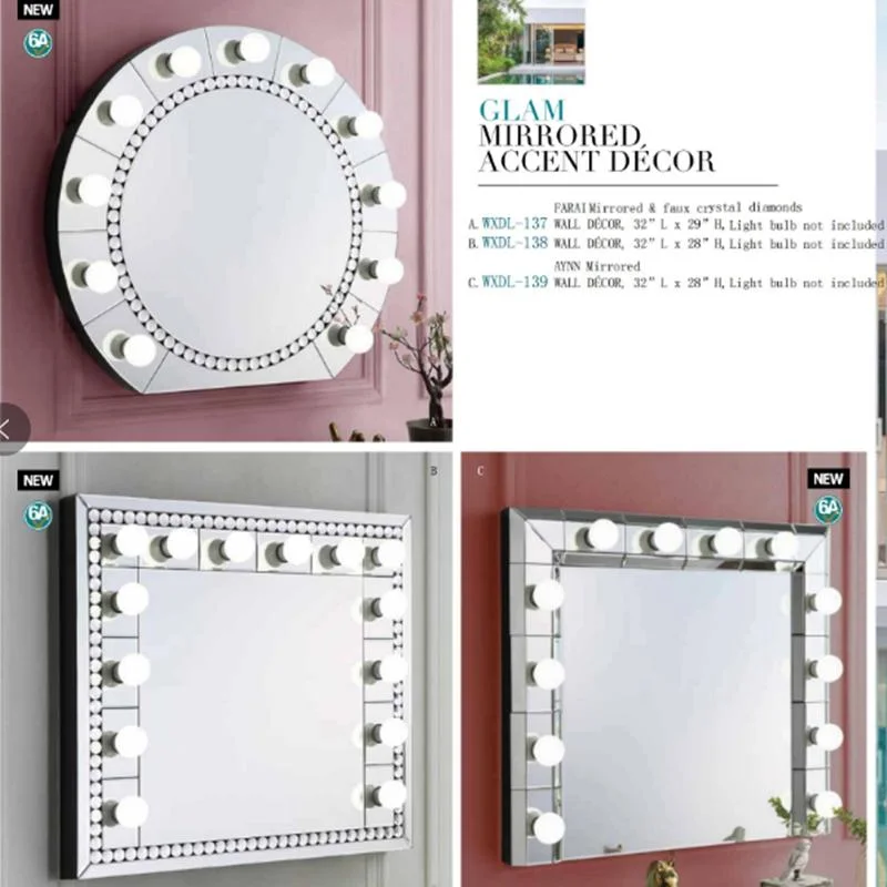 Hollywood LED Vanity Mirror Desktop Smart LED Vanity Mirror